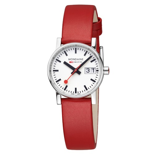 Mondaine evo2 30 mm pelle - -,