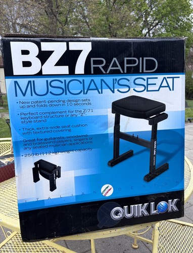 Sedile per musicisti - , quik-lok