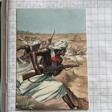Cartolina Coloniale AO DUBAT Somalia Italiana Turbanti Bianchi Truppe Irregolari