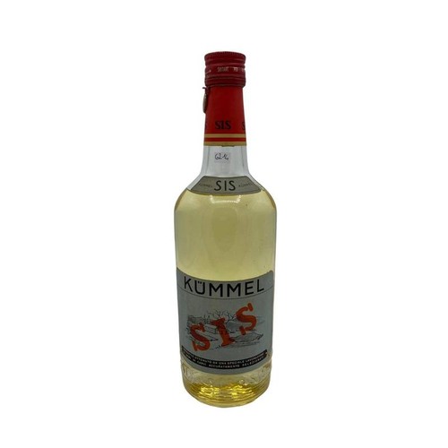Vintage bottle sis kummel - vintage,