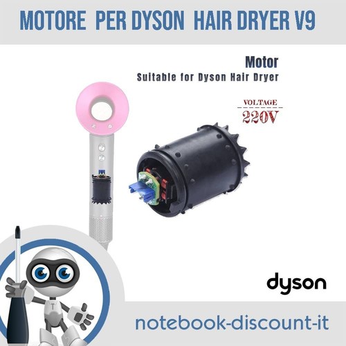 Motore dyson 308861 - 308861-02, 220v