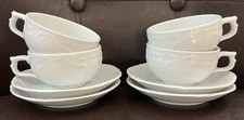 Set 4 tazze e piattini