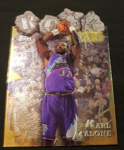 1997 topps karl malone - topps, rock