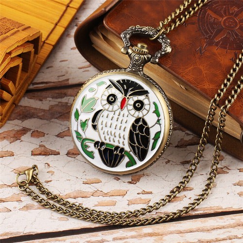 Steampunk gufo bronzo quarzo - gufo,