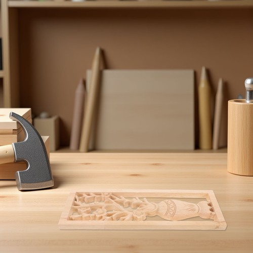 Tavolino intagliato legno - tavolino,