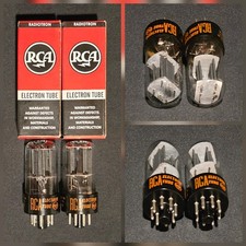 RCA 6SN7 TUBO GTB ANNI 70 GLOW