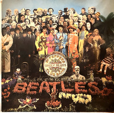 The Beatles - Sgt Pepper's Lonely Hearts Club Band used LP vinyl italy 1967 VG+