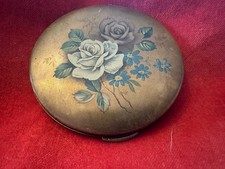 vecchia scatola di cipria