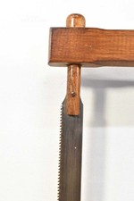 Sega Manuale In Legno Vintage 85x45 Cm