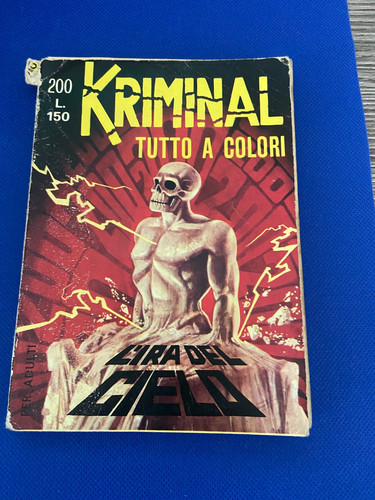 Kriminal edizioni corno 1969 - kriminal,