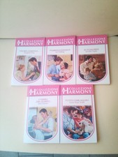 Harmony collezione lotto libri 5 romanzi rosa numeri 1481 al 1485 del 1999