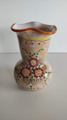 Vaso deruta dipinto mano - dipinto,