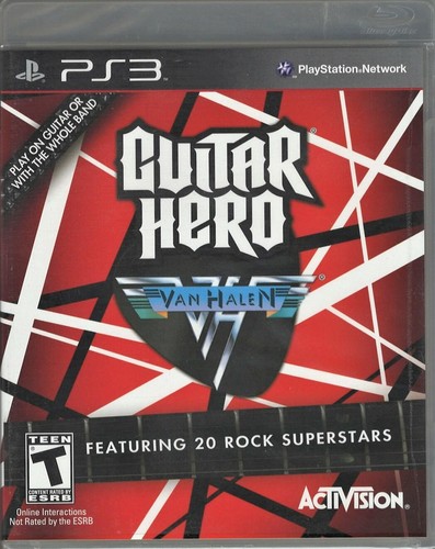 Guitar hero van halen - guitar, ps3