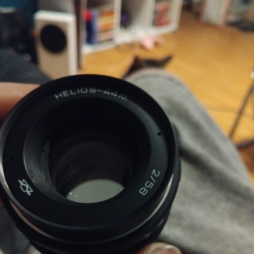 Helios mm f - 58, f/2