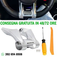 INSERTO BASE VOLANTE AMG COMPATIBILE MERCEDES CLASSE A B C E G CLA CLS - STILE