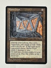 Magic The Gathering Mana Crypt