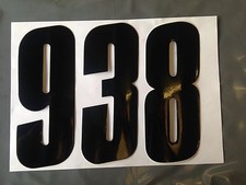 NUOVI NUMERI GARA 8" MOTOCROSS