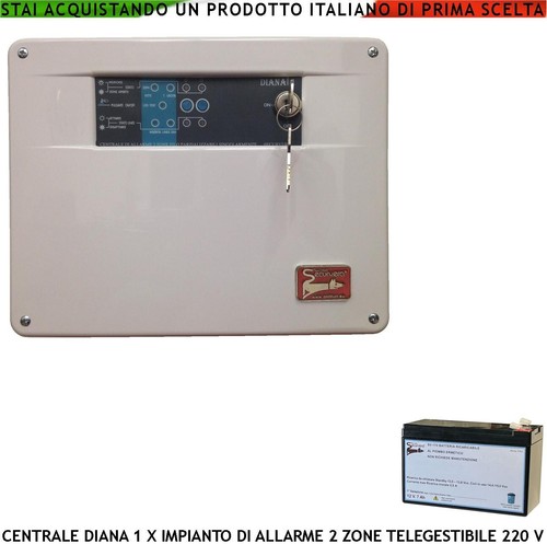 Antifurto casa centrale diana - antifurto,
