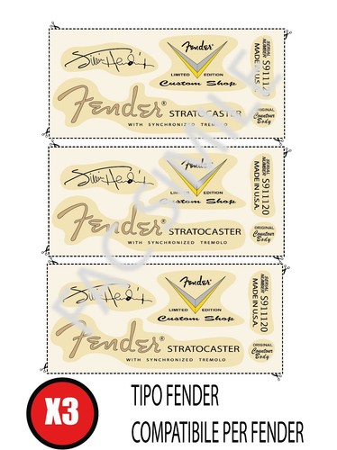 Decal tipo fender - 3,