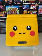 Gameboy Advance SP pikachu con