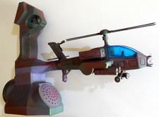  VINTAGE GIOCATTOLO 31 CM TOY STATE 1995 ELICOTTERO BATTERY OPERATED GRILLETTO