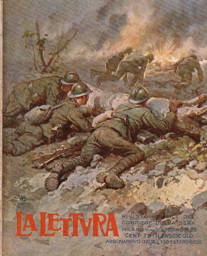Stampa 1918 achille beltrame - stampa,