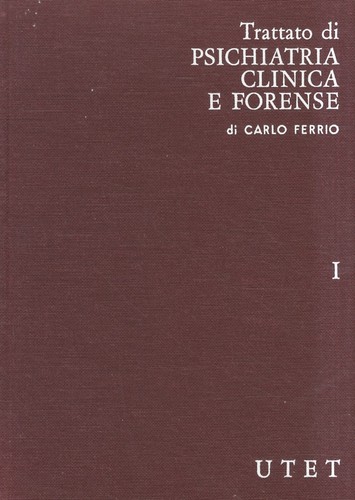 Trattato psichiatria - trattato, di