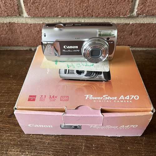 Canon powershot a470 digital - canon,