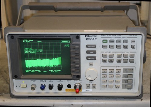 8564e spectrum analyzer - analyzer, +