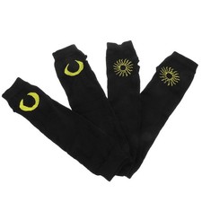  2 Pairs Guanti Senza Dita