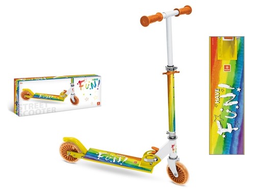 Monopattino ruote arcobaleno - monopattino,