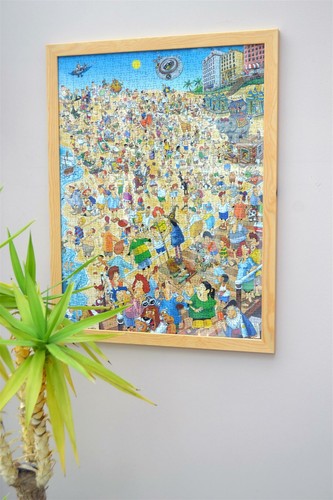 Telaio legno per puzzle - in,