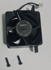 Ventola raffreddamento Nintendo Wii azzurra + 2 Viti ricambio originale art.3395