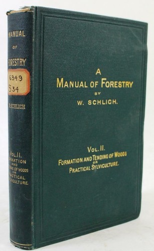 Manual forestry vol - vol., by