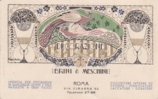 LIBERTY_DECORAZIONI BRINI & MESCINI_ROMA Via Cimarra_Maioliche a gran fuoco