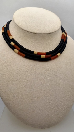 Collana africa vulcanite - collana,