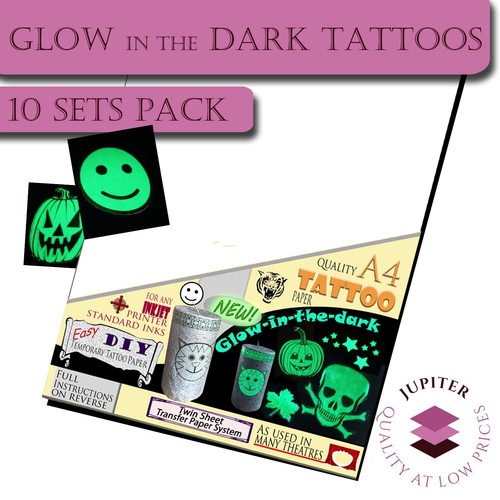 Tattoo glow dark transfer - in,