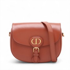 Borsa a tracolla Christian Dior Bobby in pelle marrone