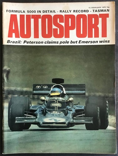 Autosport magazine feb 1973 - autosport,