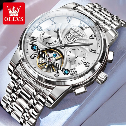 Orologio uomo olevs tourbillon - olevs,