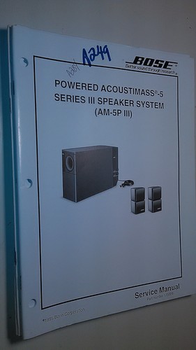 Bose powered acoustimass - , 5