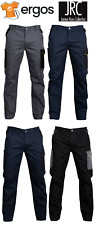 JRC Pantalone ZURIGO BICOLOR Multitasche Elasticizzato in Cotone da Uomo Lavoro