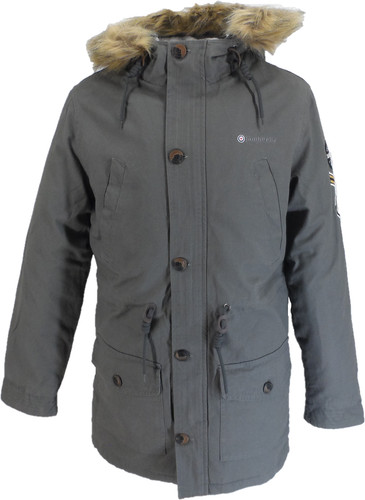 Parka lambretta uomo grigio - parka,