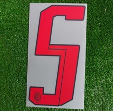 NUMERO 5 PER MAGLIA MILAN
