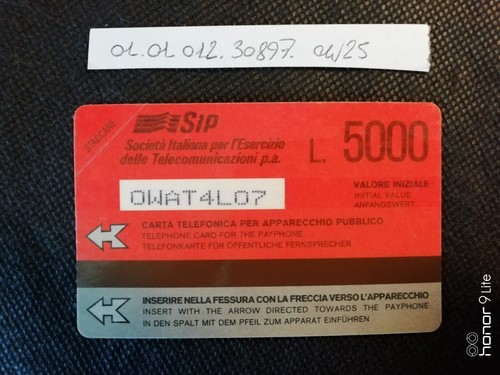 Scheda telefonica sip con - scheda, (con