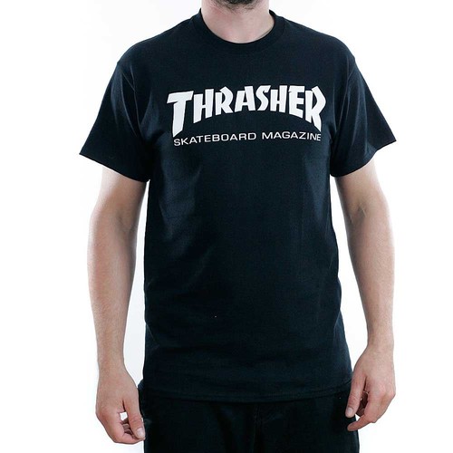 Shirt thrasher magazine - magazine, nera