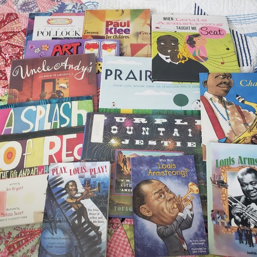 Big lot art history and - lot, music