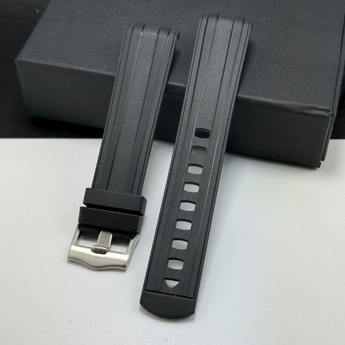 Cinturino gomma nero mm - gomma,