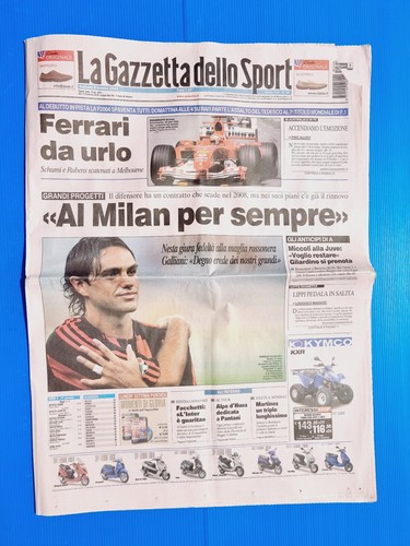 Gazzetta dello sport marzo - gazzetta,