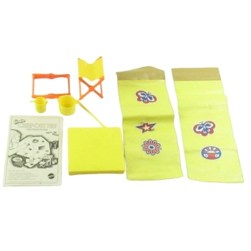 Barbie camp out tenda - barbie,